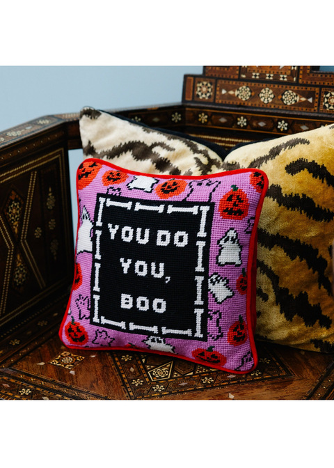 Needlepoint Pillow - You Do You Boo