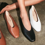 Slick Ballet Flats