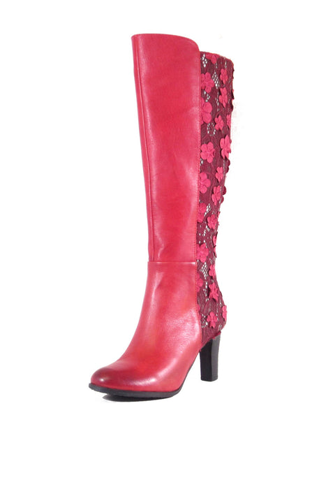 Geller Floral Lace Boots