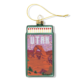 Matchbook Ornament - Utah