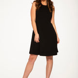 Black Mini Night Out Swing Dress