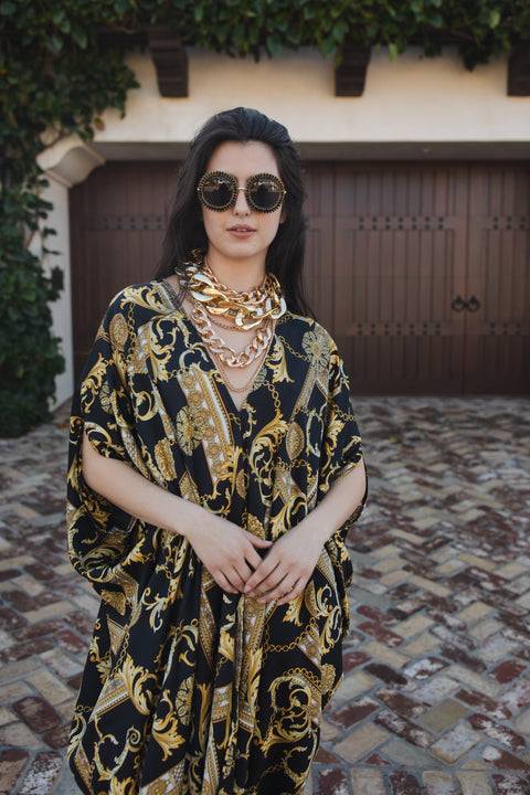 Voglia Nera Caftan Kaftan Dress