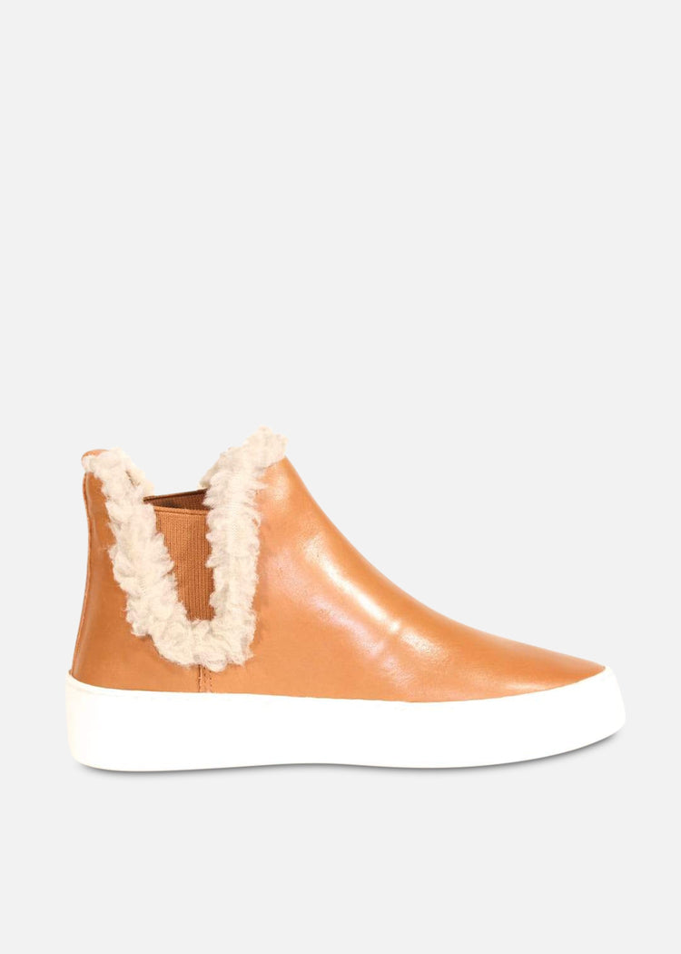 Winston Shearling Detail Sneakers