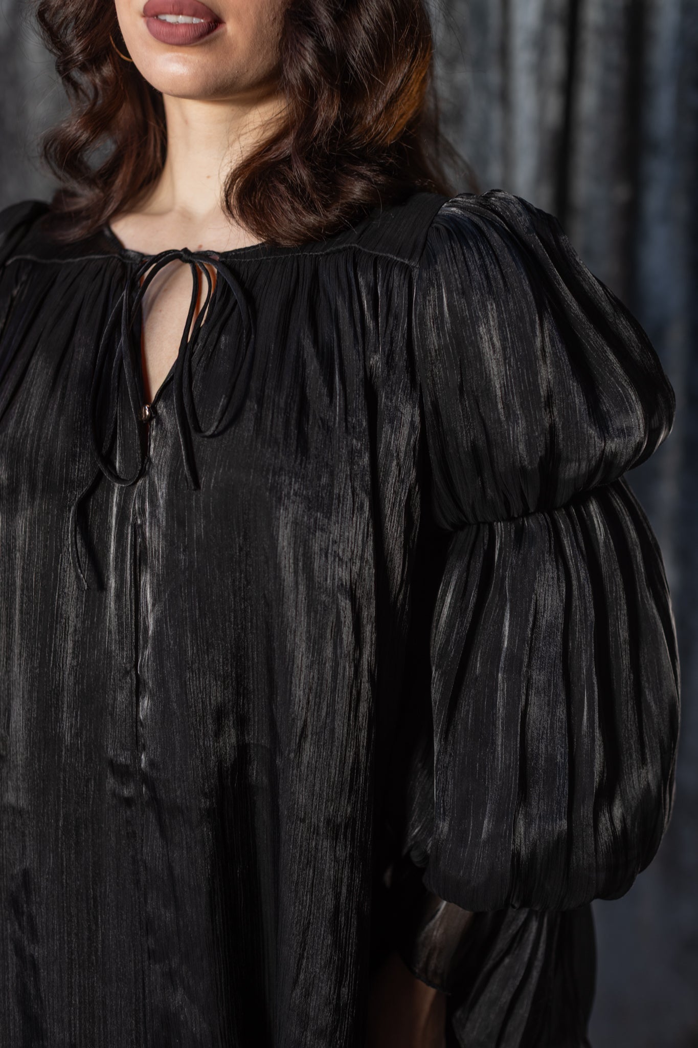 Edith - Metallic Haunting Gown