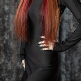 HELENA - Open Back Maxi Dress with Train