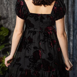 Reagan Romantic Floral Babydoll Dress