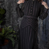 Millicent Gothic Old Hollywood Glam Dress