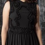 KALMA - 70s Inspired Dress with Ruffle Details