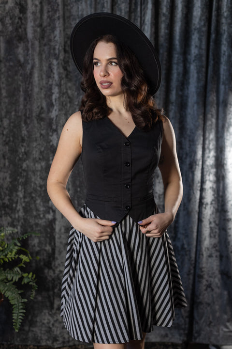 Matilda Classic Dark Academia Dress