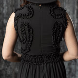 KALMA - 70s Inspired Dress with Ruffle Details