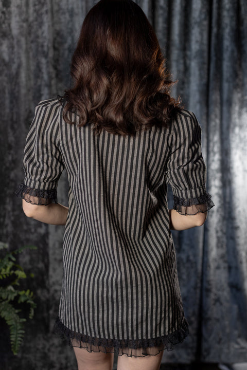 Circe - Striped Mini Dress