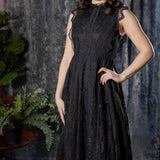 Arabella Gothic Lace Fit and Flare Dress