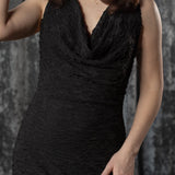 FIONA - Faux Distressed Racerback Maxi Dress