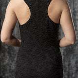 FIONA - Faux Distressed Racerback Maxi Dress