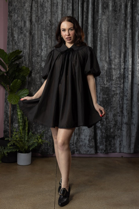 SYBIL - Linen Mini Tent Dress