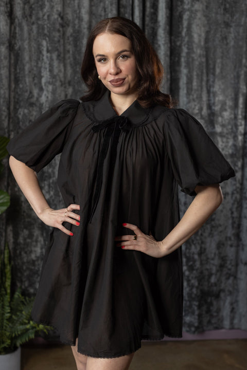 SYBIL - Linen Mini Tent Dress