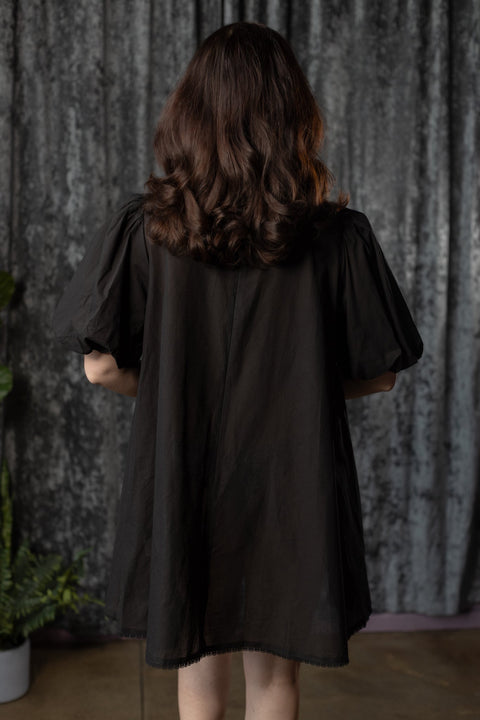 SYBIL - Linen Mini Tent Dress