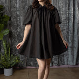SYBIL - Linen Mini Tent Dress