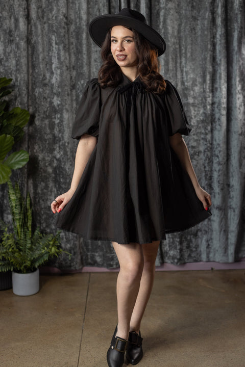 SYBIL - Linen Mini Tent Dress