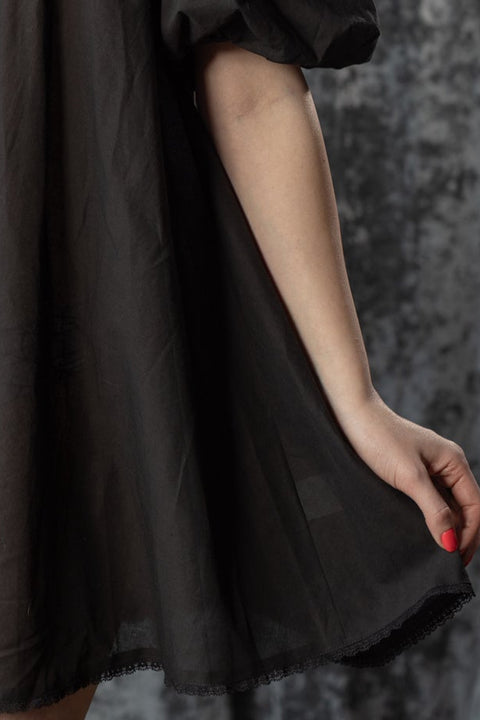 SYBIL - Linen Mini Tent Dress