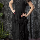 EDEN - 40s Inspired Dress with Floral Blooms