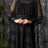 LOLA - 20s Inspired Beaded Sweater Dress
