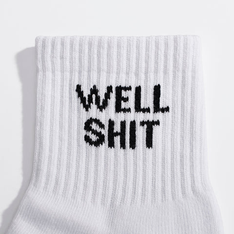 Well Shit Quarter Crew Socks