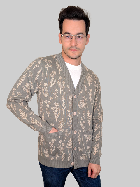 Unisex Wildflower Cardigan