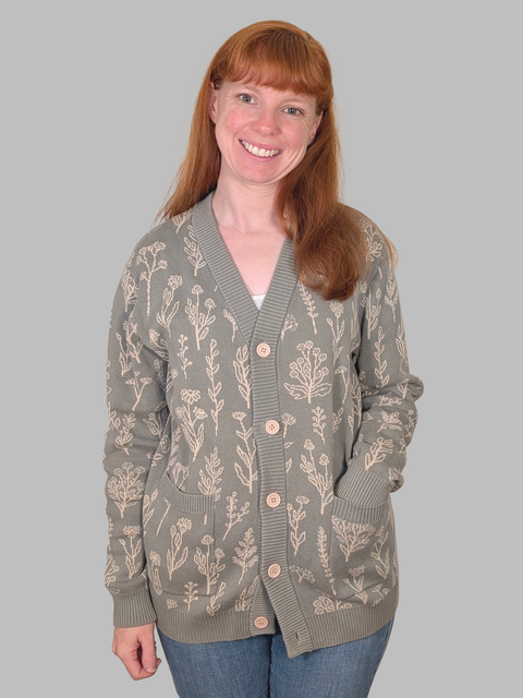 Unisex Wildflower Cardigan