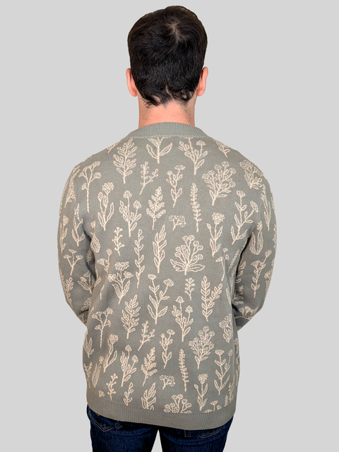 Unisex Wildflower Cardigan