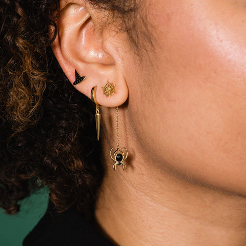 Witch Hat Stud Earrings