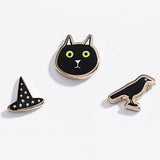 Witchy Stud Earrings Set of 3
