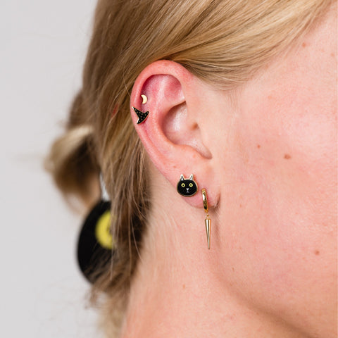 Witch Hat Stud Earrings
