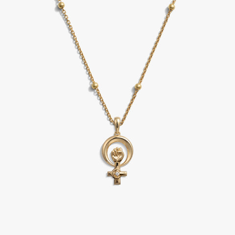 Woman Power Necklace