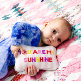 Needlepoint Pillow - You Are My Sunshine
