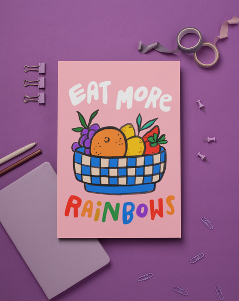 Eat More Rainbows | Art Print x ModCloth Collab