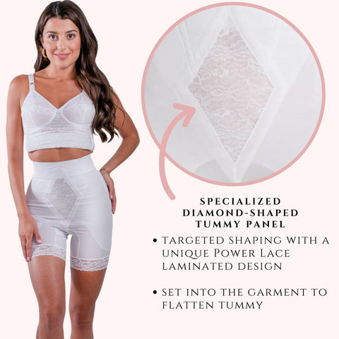 Style 6206 | High Waist Medium Control Thigh Slimmer | No Top Roll