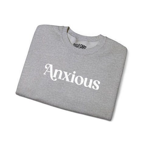 Anxious Embroidered Sweatshirt