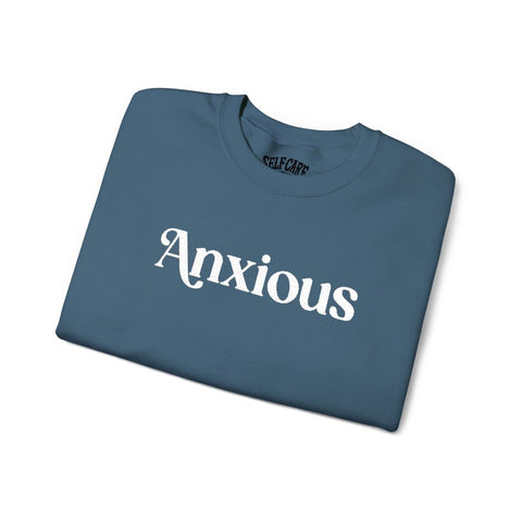 Anxious Embroidered Sweatshirt