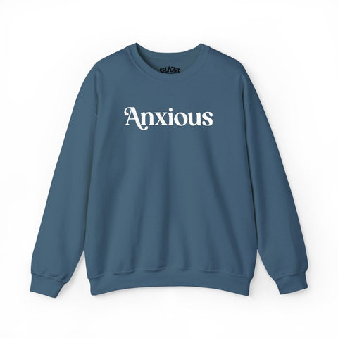 Anxious Embroidered Sweatshirt