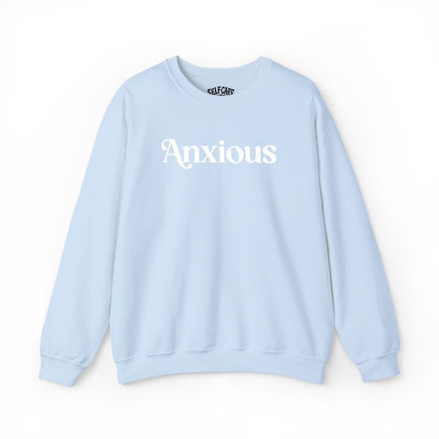 Anxious Embroidered Sweatshirt