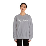 Anxious Embroidered Sweatshirt