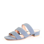 April Denim Sandal Mules