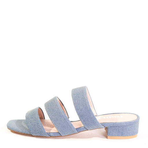 April Denim Sandal Mules