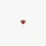 Heart of Thorns Stud Earring
