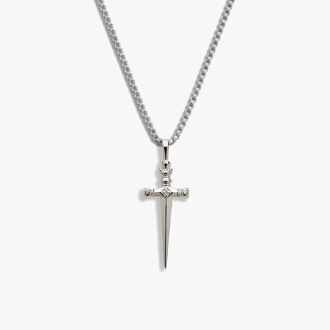 Diamond Sword Necklace