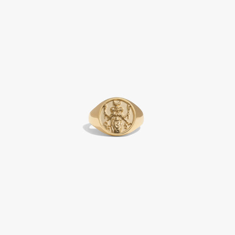 Goddess Signet Ring