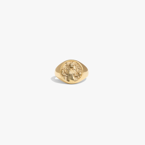 Goddess Signet Ring