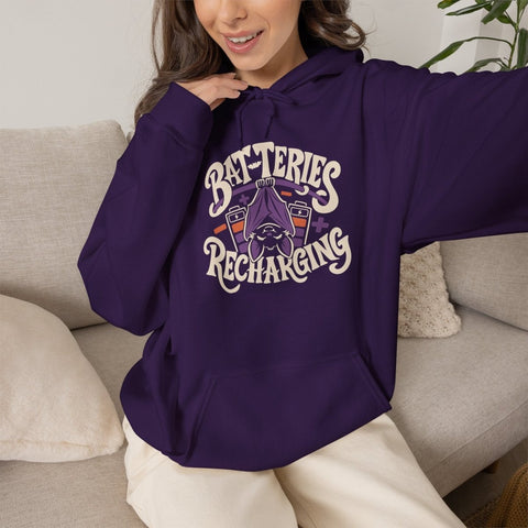 Bat-teries Recharging Hoodie