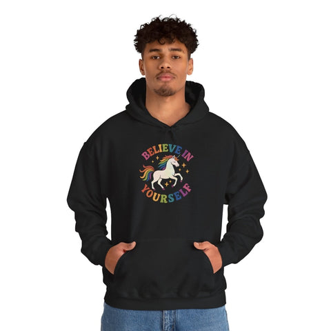 Believe in Yourself Unicorn Hoodie
